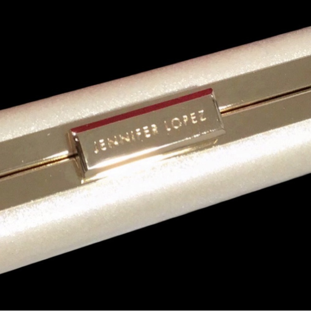 JENNIFER LOPEZ Clutch Bag/Shoulder Bag, Hard Case, Gold Chain